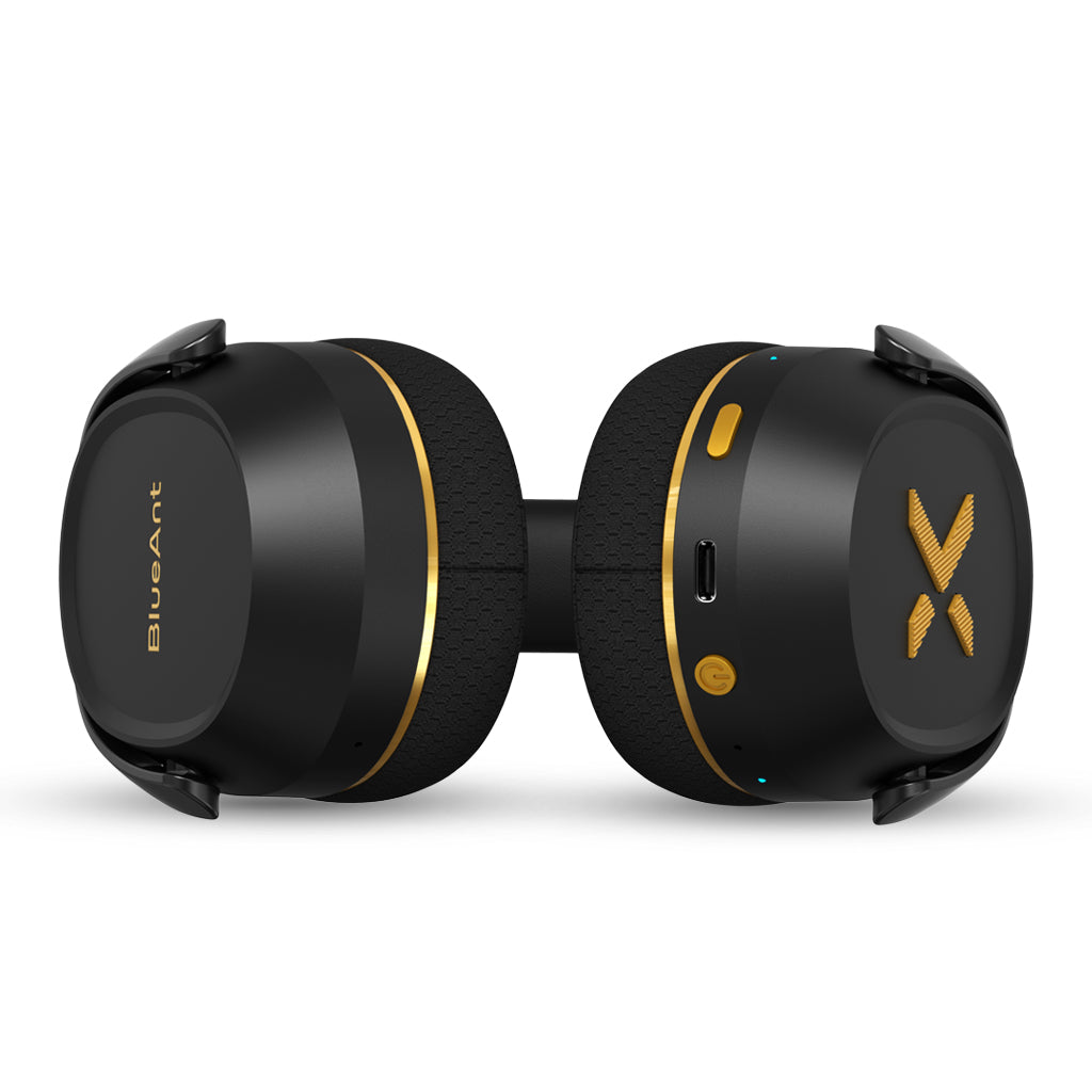 BlueAnt Pump X The Gym Headphones Black & Gold
