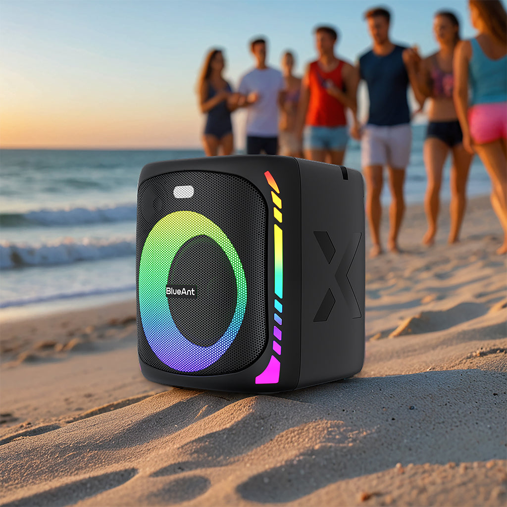 Portable. Wireless Microphone. Party-ready.