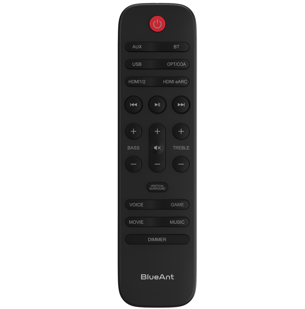 XT100 2.0 Soundbar - Remote Control