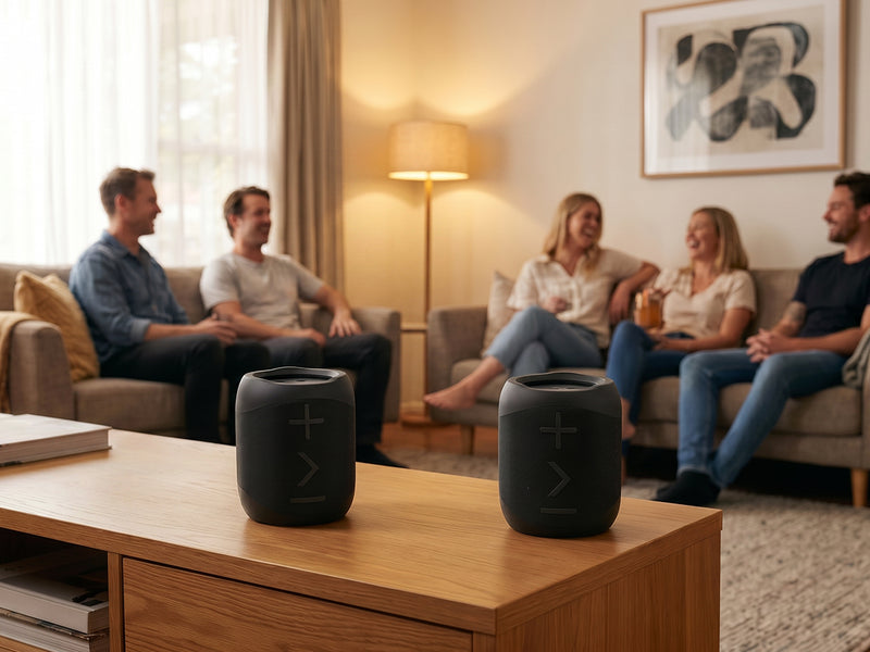 Two speakers. One soundstage.