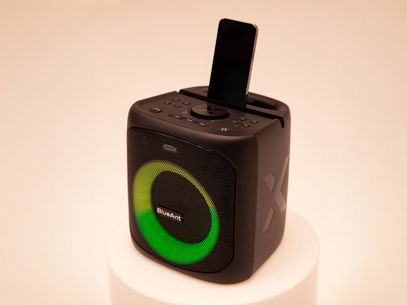 Plays all day. Charges your phone.